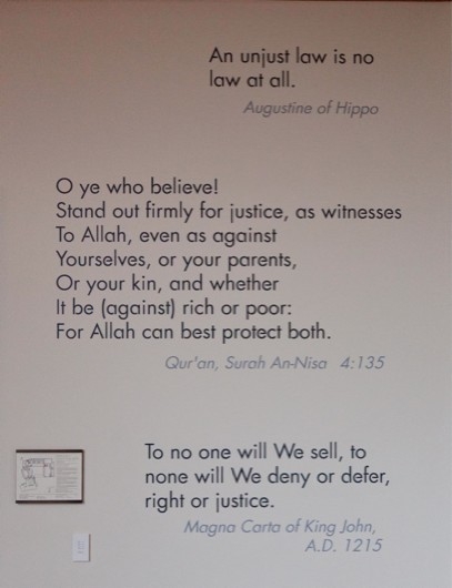 An-Nisa Verse Displayed at Harvard University