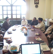 Madarik Fiqh Ahl al-Sunnah ala Nahj Wasail al-Shia at a Meeting