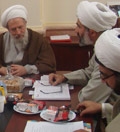 گزارش تصویری نشست معاونت فرهنگی با آیت الله ری شهری
