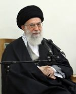 گزارش تصویری دیدار دست‌اندرکاران همایش بزرگداشت آیت‌الله مشکینی با رهبر انقلاب
