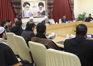 دیدار طلاب کشورهای حاشیه خلیج فارس با آیت الله ری شهری