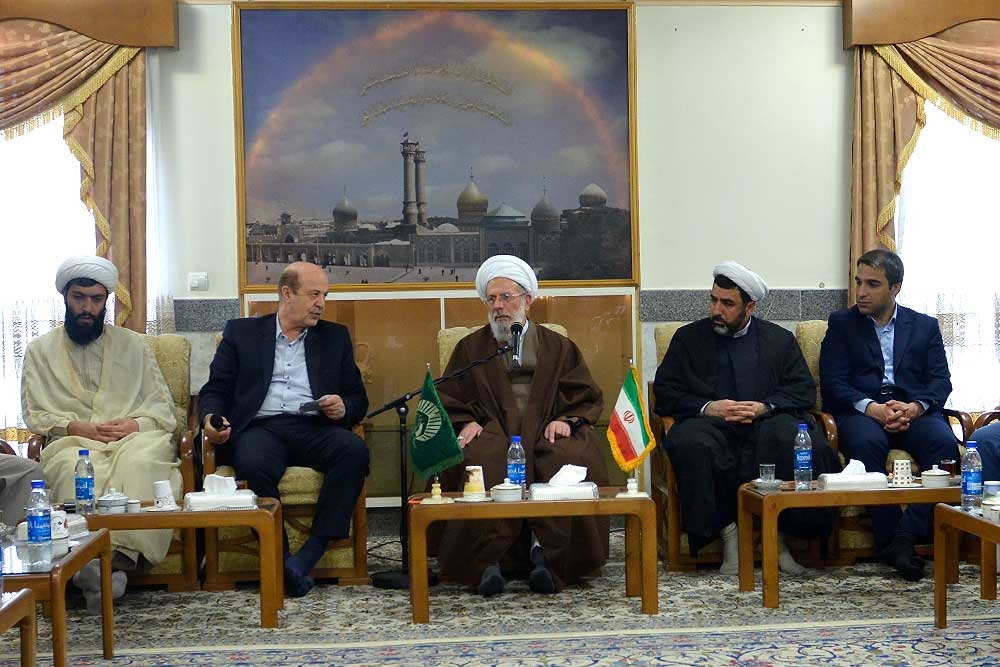 دیدار شهردار و مدیران شهرداری منطقه 20  با آیت الله محمدی ری شهری