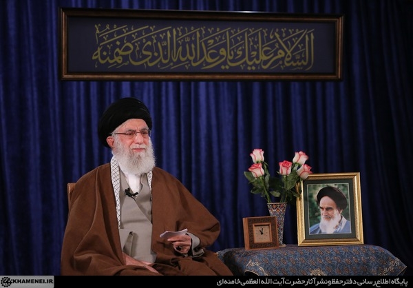 سخنرانی تلویزیونی رهبر معظم انقلاب به مناسبت ولادت حضرت امام زمان(عج)